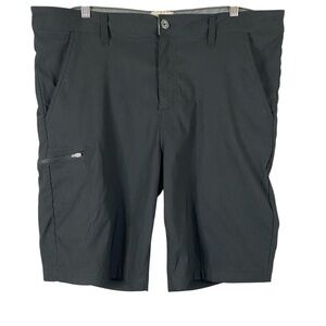 Mens Weatherproof Vintage 11” Packable Hybrid Trail Short In Black Size 40